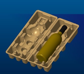 design for bottle tray